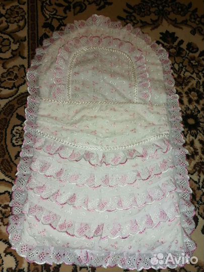 Конверт на выписку для девочки