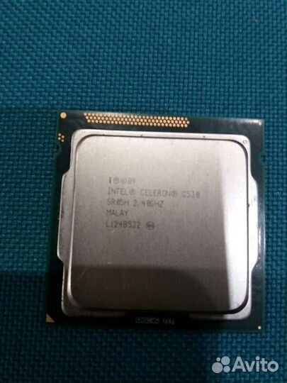 Процессор Intel Celeron G530(2 ядра по 2,4 мгц)