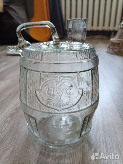 Графин бутыль бочонок СССР для вина, сока