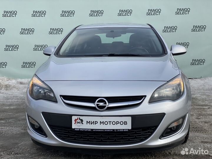 Opel Astra 1.6 AT, 2013, 257 359 км
