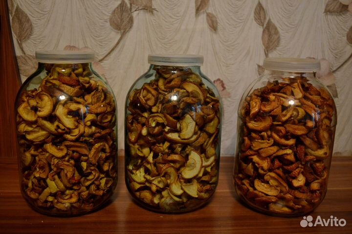 Сушеные яблоки