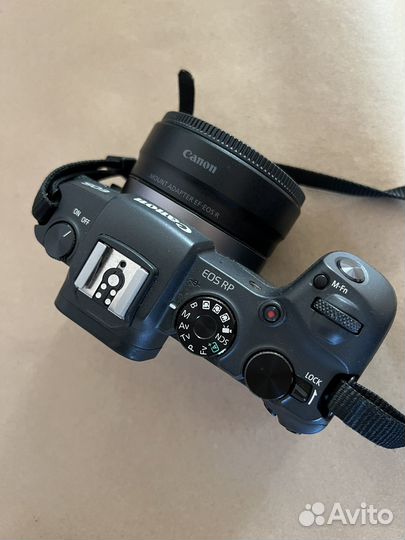 Фотоаппарат canon eos rp + mount adapter