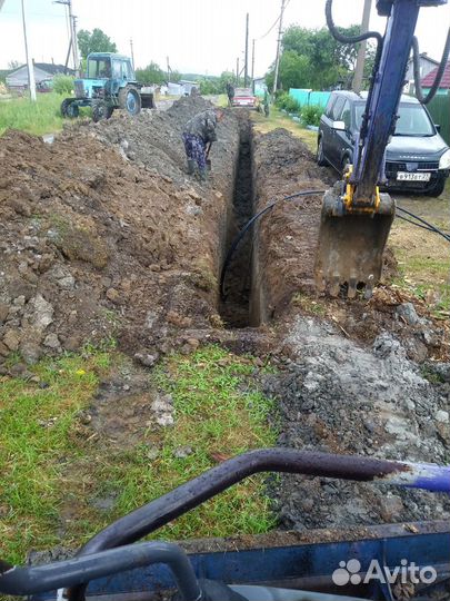 Услуги экскаватора