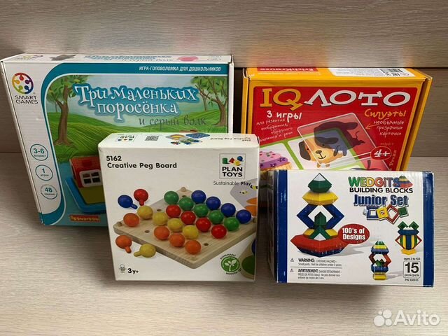 Развивающие игры для детей с 3 лет