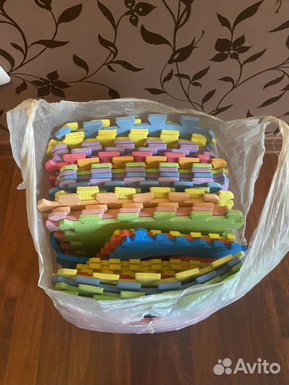 Мягкий коврик пазл