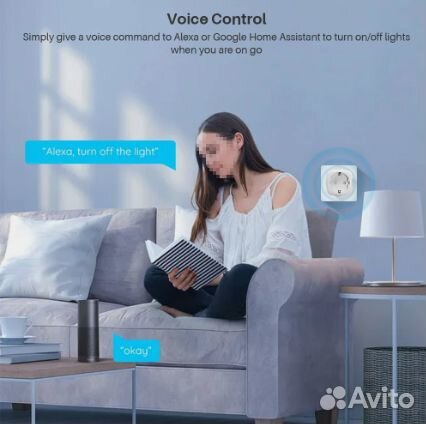 Смарт-розетка 16A Wi-Fi