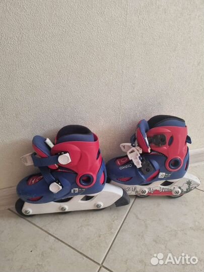 Роликовые коньки детские раздвижные
