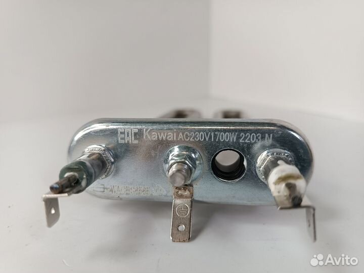 Тэн стиральной машины, 1700W, L-165*120мм, с отвер