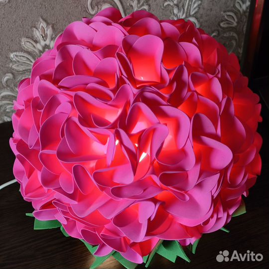 Гортензии светильники