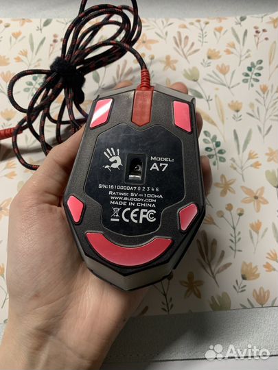 Игровая мышь bloody a7