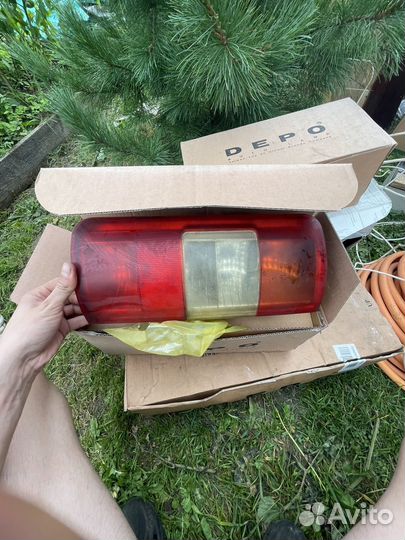 Задние фонари ford transit connect depo