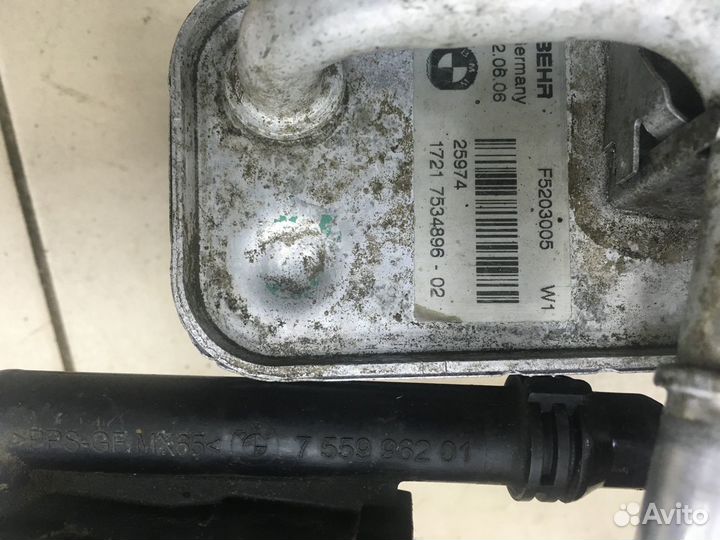 Теплообменник термостат BMW e60 e61 e63 e64 e65