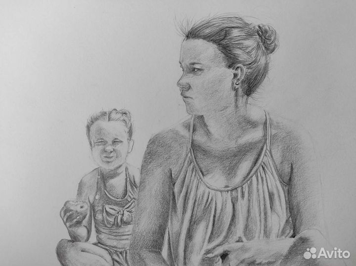 Портрет с фото на заказ