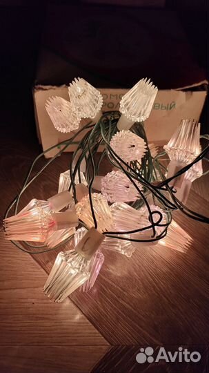 Елочная гирлянда СССР