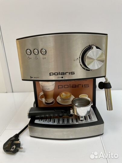 Кофеварка рожковая polaris PCM 1528AE