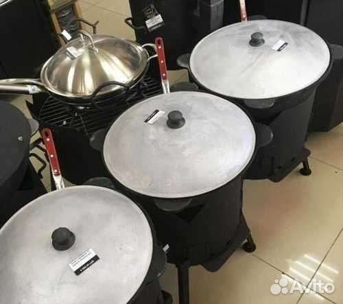 Казан чугунный узбекский