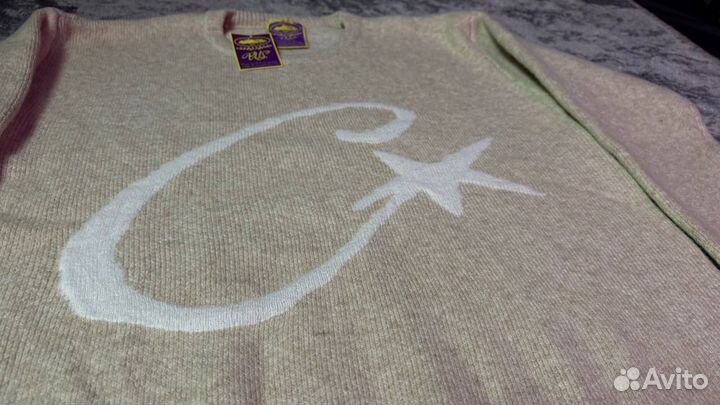 Свитер бежевый corteiz C star