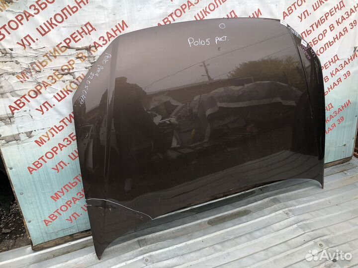 Капот Фольксваген Поло 5 рестайлинг