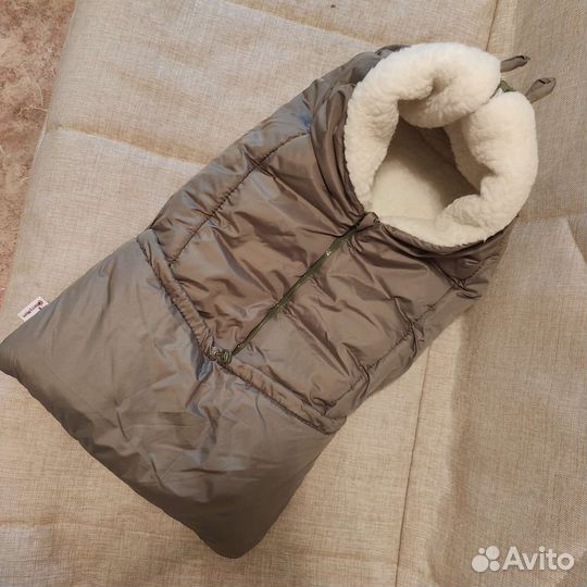 Конверт трансформер на выписку на овчине новый