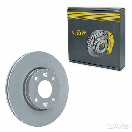 Диск тормозной передний с покрытием nissan/renault