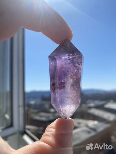 Аметист полированный (двухголовый)