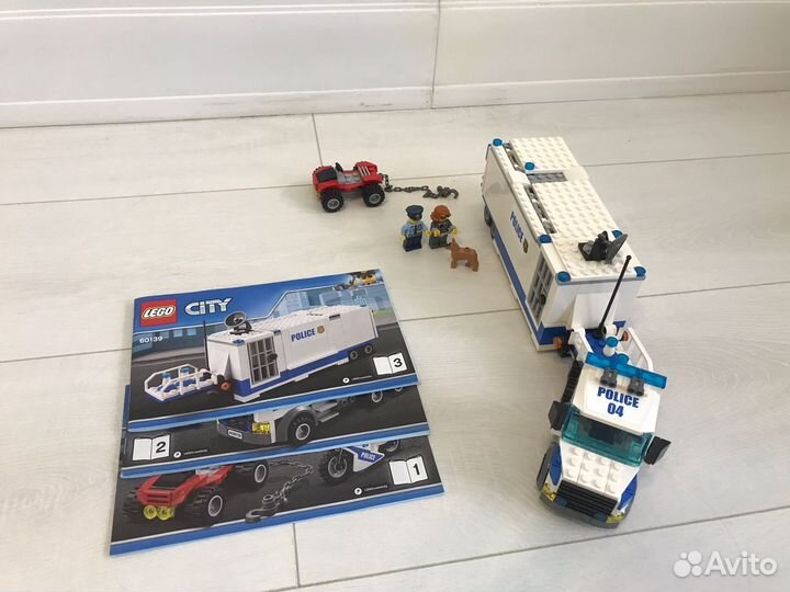 Lego city полицейский фургон