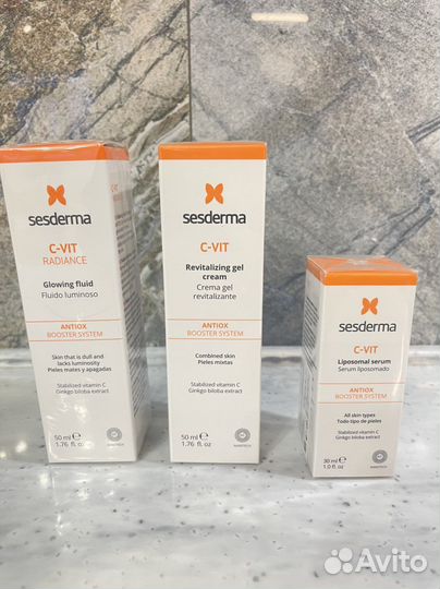 Крем и сывортка sesderma