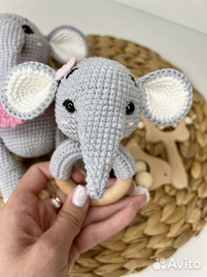 Вязаные игрушки ручной работы