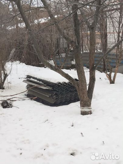 Шифер волновой бу