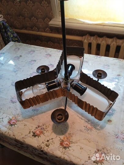 Люстра потолочная подвесная бу