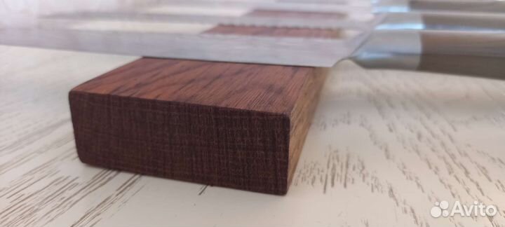 Держатель ножей из дуба