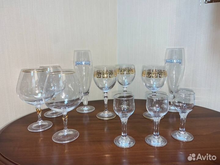 Набор стеклянной посуды