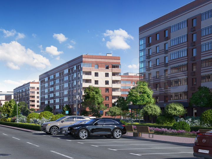 3-к. квартира, 80,2 м², 4/7 эт.