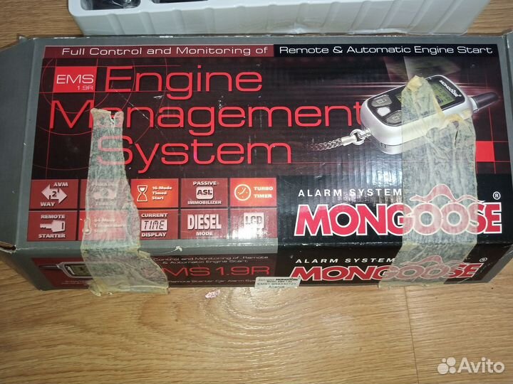 Автосигнализация с автозапуском mongoose EMS 1.9R