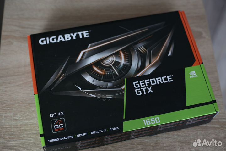 Видеокарта Gigabyte geforce GTX 1650 4GB