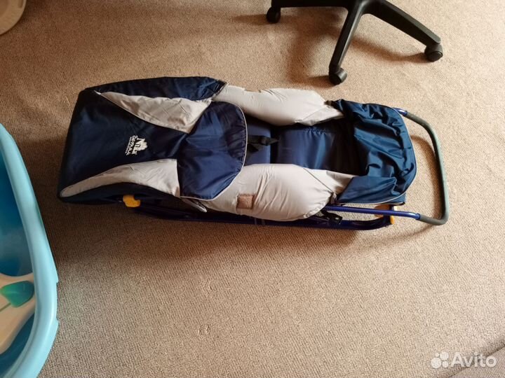 Коляска санки