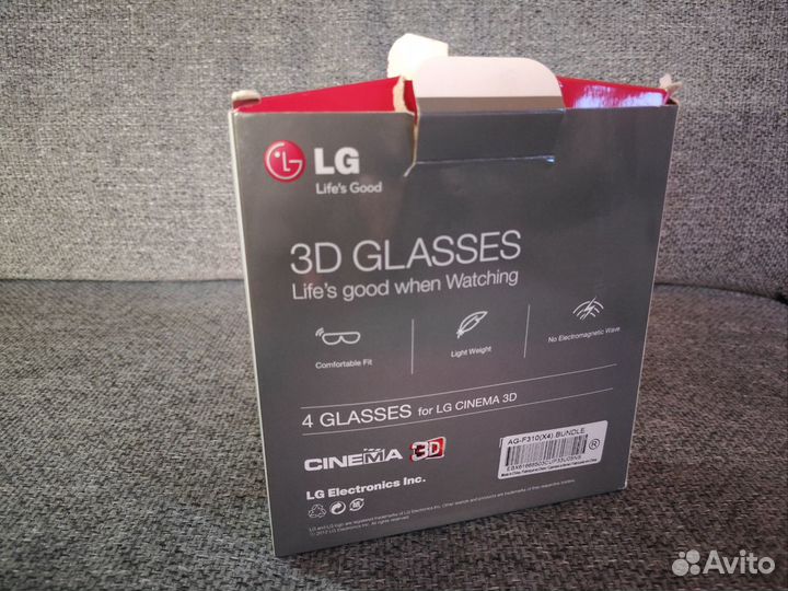 3D очки LG для телевизора