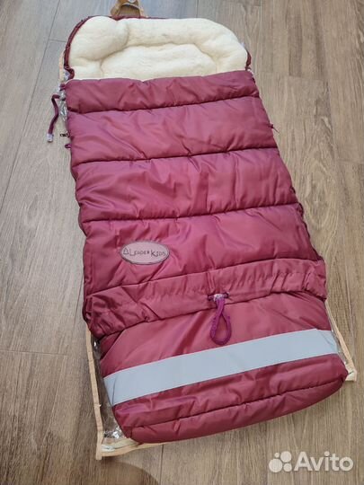 Зимний конверт в коляску