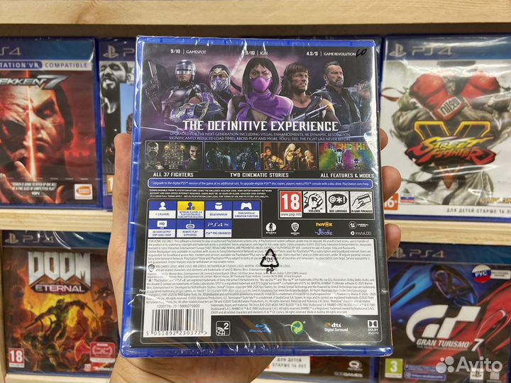 Mortal Kombat 11 игра ps4