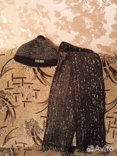 Комплект шапка и шарф