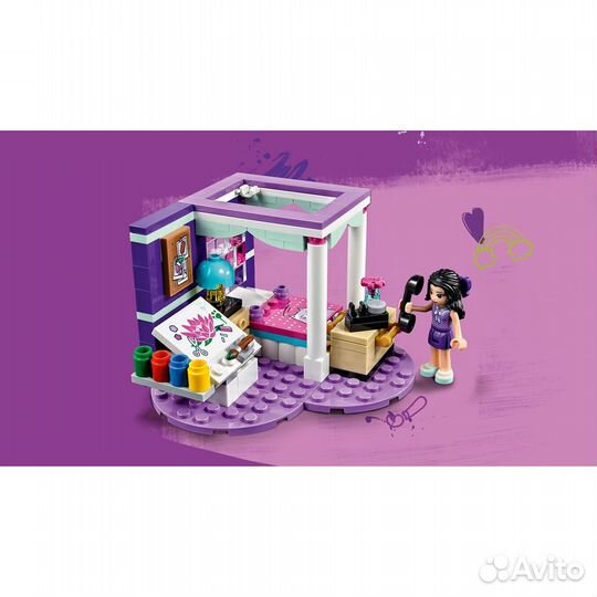 Конструктор lego Friends Комната Эммы 183 детали