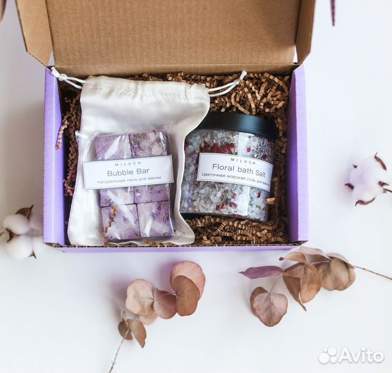 Подарочный бокс СПА косметики, бьютибокс