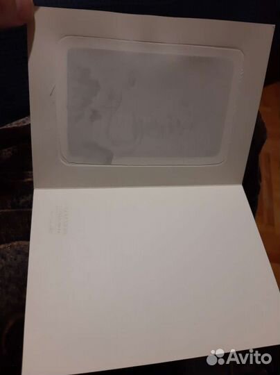 Открытка роспись на шелке Вьетнам Xunhasaba винтаж