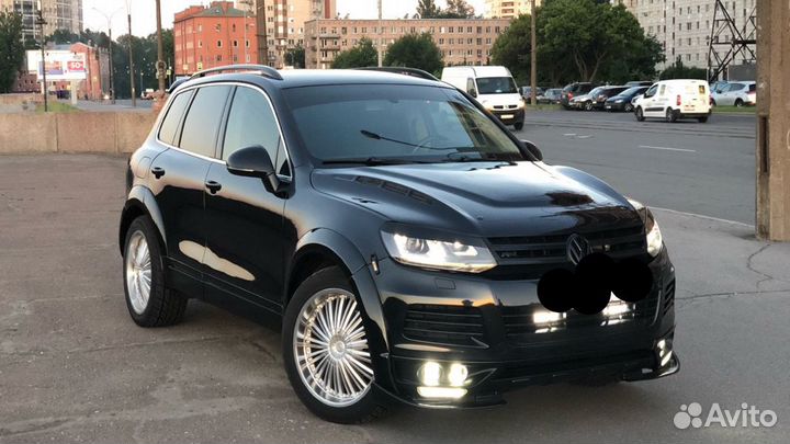 Капот hamann style Volkswagen Touareg NF