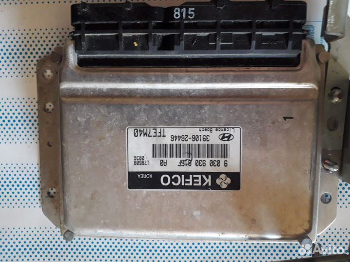 Hyundai Getz блок управления двс