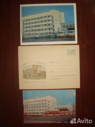 Открытки СССР с видами ярославля