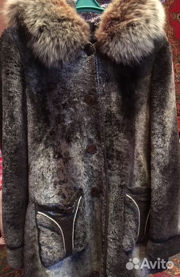Шуба натуральная мутоновая