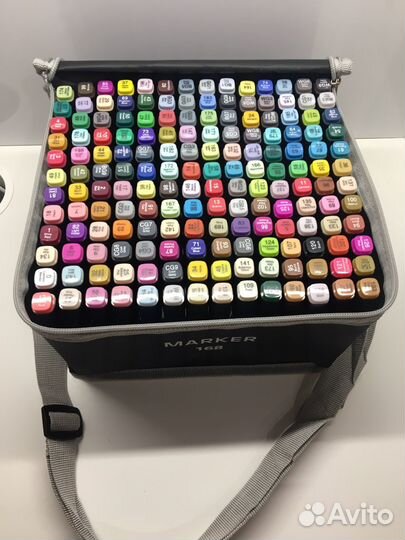 Маркеры, фломастеры для скетчинга 168 штук
