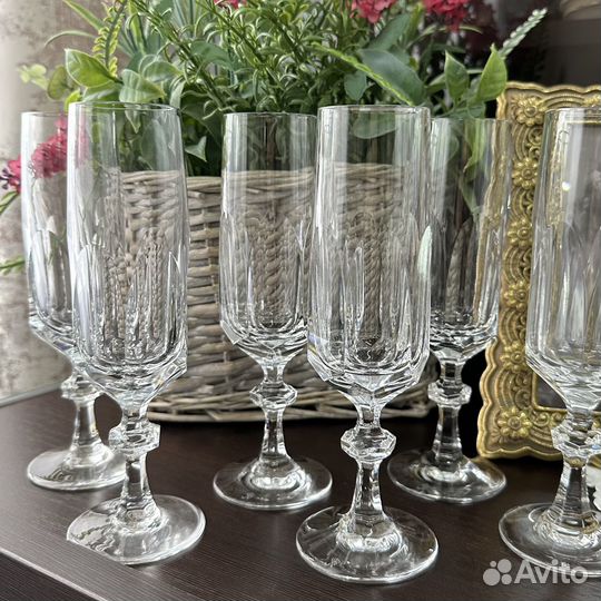 Хрустальные фужеры для шампанского Nachtmann