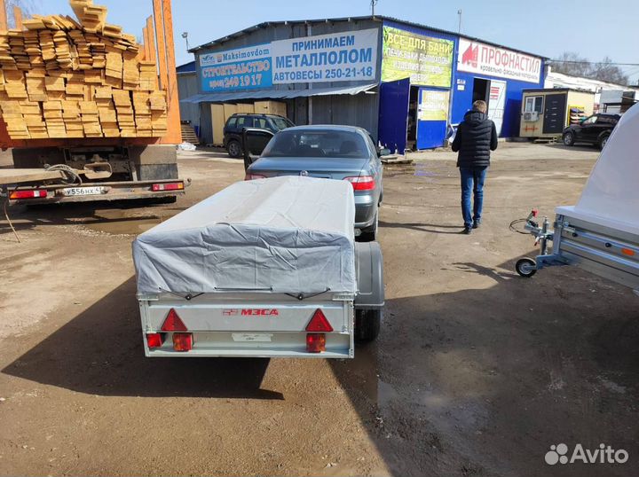 Прицеп 00.002 с тентом 53 см. Качество. Рассрочка